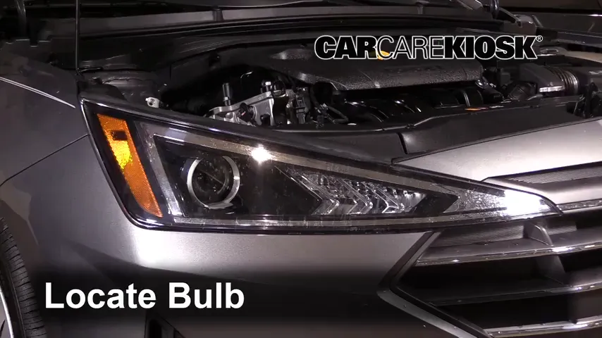 2019 Hyundai Elantra SE 2.0L 4 Cyl. Lights Parking Light (replace bulb)